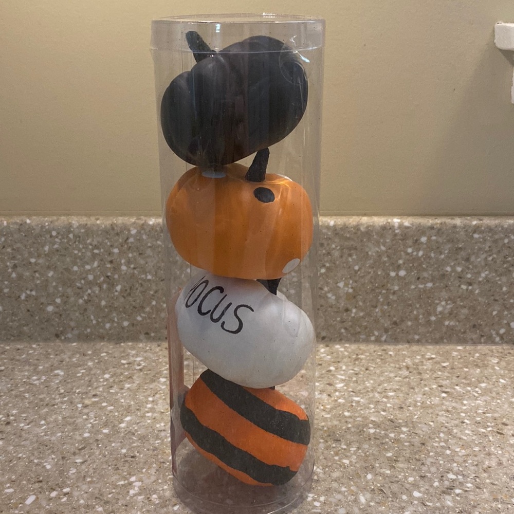 Mini Decor Pumpkins.